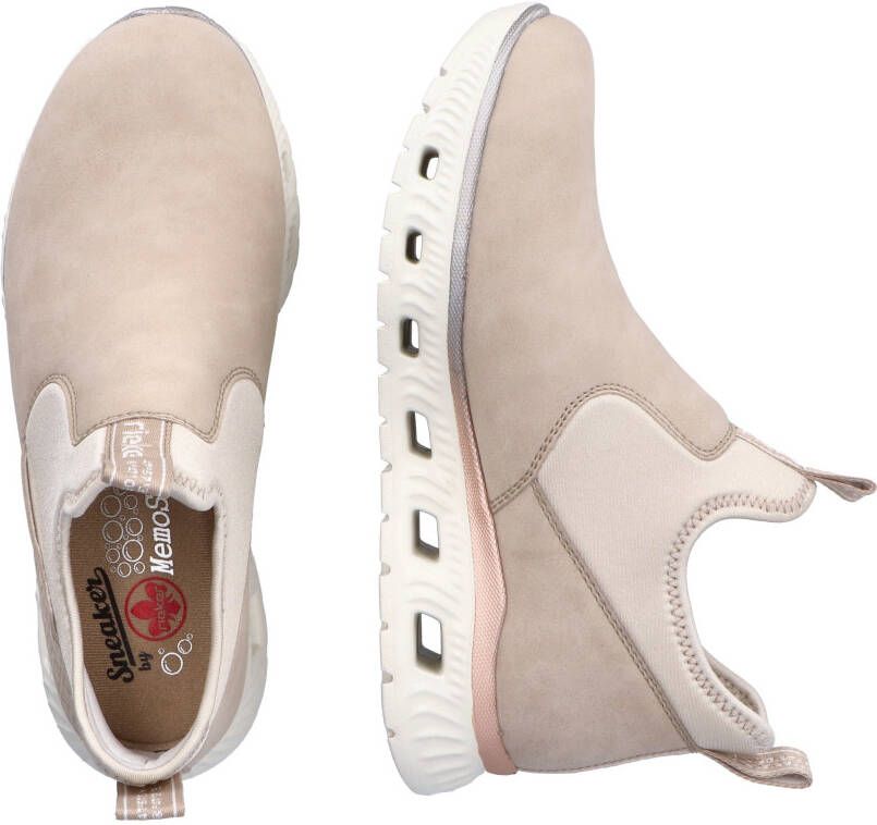 Rieker Boots zonder sluiting high-top sneakers instaplaarzen met elastische schacht