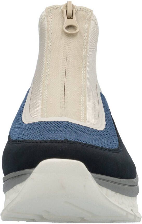 Rieker Boots zonder sluiting sleehak vrijetijdsschoen high top sneakers ritssluiting