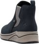 Rieker dames enkelboot Donkerblauw - Thumbnail 5