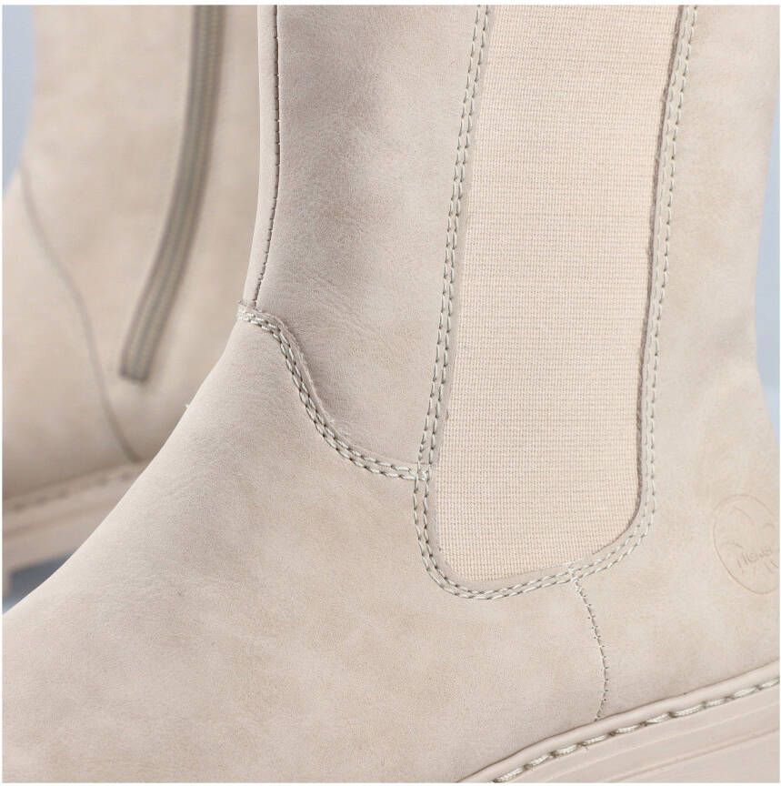 Rieker Chelsea-boots met brede stretch aan de zijkant