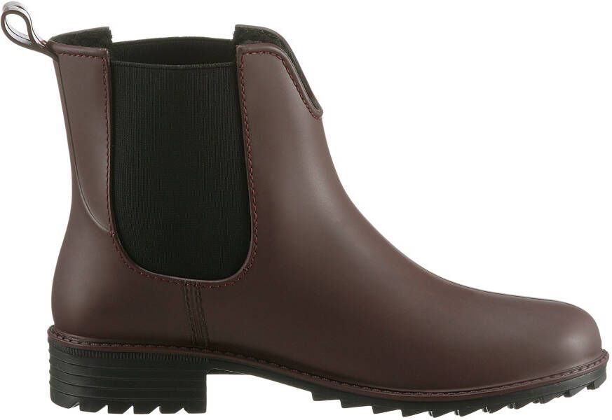 Rieker Chelsea-boots gumm enkellaarsjes instaplaarzen blokhak om in te stappen