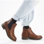 Rieker Chelsea-boots instappers enkellaars blokhak met verwarmende textielvoering - Thumbnail 4