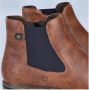 Rieker Chelsea-boots instappers enkellaars blokhak met verwarmende textielvoering - Thumbnail 5