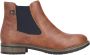 Rieker Chelsea-boots instappers enkellaars blokhak met verwarmende textielvoering - Thumbnail 6