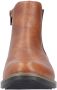 Rieker Chelsea-boots instappers enkellaars blokhak met verwarmende textielvoering - Thumbnail 10