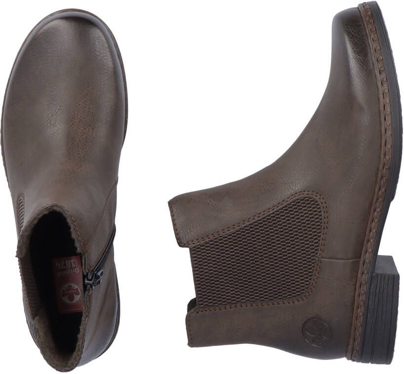 Rieker Chelsea-boots in klassieke look smalle vorm