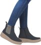 Rieker Chelsea-boots instaplaarzen wedge enkellaars met trekband - Thumbnail 4