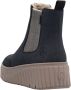 Rieker Chelsea-boots instaplaarzen wedge enkellaars met trekband - Thumbnail 6