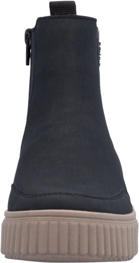 Rieker Chelsea-boots instaplaarzen wedge enkellaars met trekband