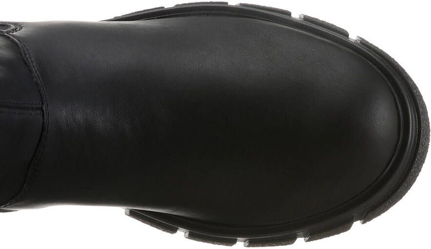 Rieker Chelsea-boots enkellaarsjes blokhak laarzen met brede stretch inzet