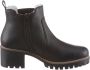 Rieker Chelsea-boots enkellaarsjes boots blokhak met structuur op het bovenmateriaal - Thumbnail 5