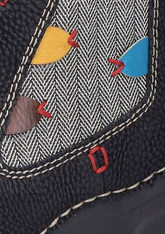 Rieker Chelsea-boots instapboots enkellaarsjes profielzool met decoratieve naad