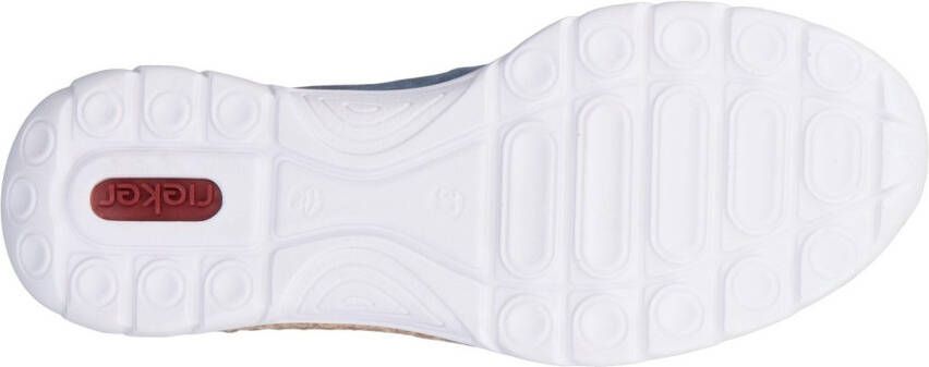 Rieker Clogs sabot instapschoen sneaker met memosoft-inrichting
