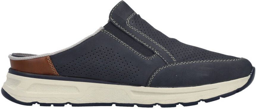 Rieker Clogs zomerschoen pantoffel met zijdelingse stretch-inzetstukken