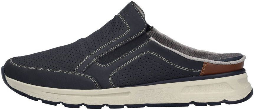 Rieker Clogs zomerschoen pantoffel met zijdelingse stretch-inzetstukken