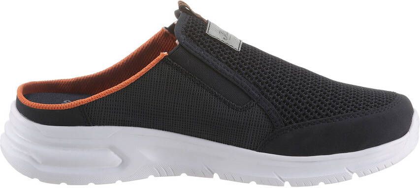 Rieker Clogs zomerschoen slippers vakantie in sportieve uitstraling