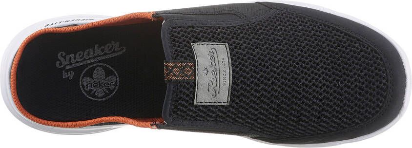 Rieker Clogs zomerschoen slippers vakantie in sportieve uitstraling