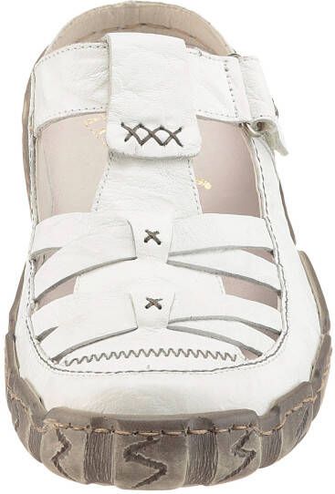 Rieker Clogs zomerschoen slippers met decoratieve stiksels