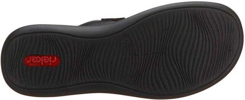 Rieker Clogs zomerschoen slippers met stretchinzet