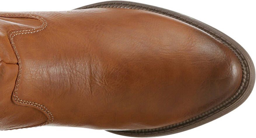 Rieker Cowboylaarsjes cowboylaarzen slouchy schacht blokhak met binnenrits