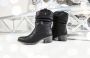 Rieker Cowboylaarsjes cowboylaarzen slouchy schacht blokhak met binnenrits - Thumbnail 8