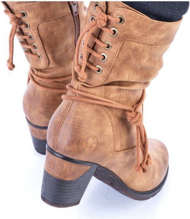 Rieker Cowboylaarsjes westernlaarzen laarzen met slouchy schacht