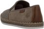Rieker Espadrilles Slipper strand schoen zomerschoen met stretchinzetten - Thumbnail 18