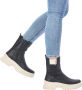 Rieker Zwarte Enkellaars Black Dames - Thumbnail 8