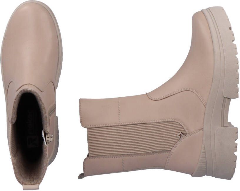 Rieker EVOLUTION Chelsea-boots met stevige profielzool