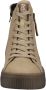 Rieker W0761-20 dames veterboots sportief beige - Thumbnail 10