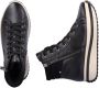 Rieker EVOLUTION Hoge veterschoenen plateaulaarsjes high top sneakers with two zippers - Thumbnail 10