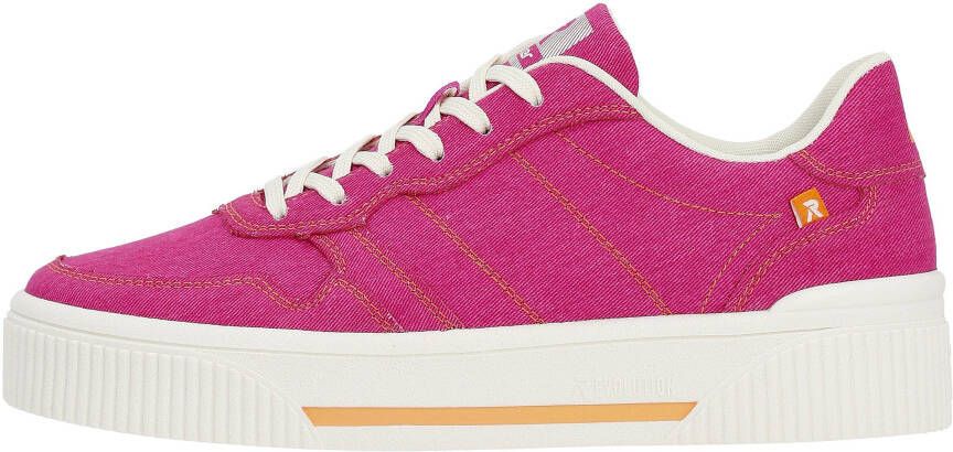 Rieker EVOLUTION Plateausneakers met uitneembare inzet vrijetijdsschoen lage schoen veterschoen