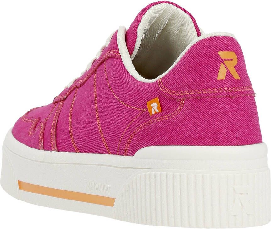 Rieker EVOLUTION Plateausneakers met uitneembare inzet vrijetijdsschoen lage schoen veterschoen
