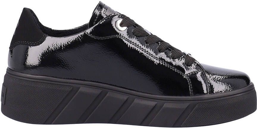 Rieker EVOLUTION Plateausneakers vrijetijdsschoen lage schoen veterschoen met modieuze plateauzool