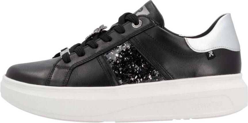 Rieker EVOLUTION Plateausneakers vrijetijdsschoen lage schoen veterschoen met contrast bies