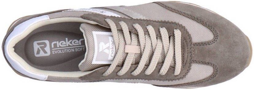 Rieker EVOLUTION Sneakers in materiaalmix vrijetijdsschoen halve schoen veterschoen