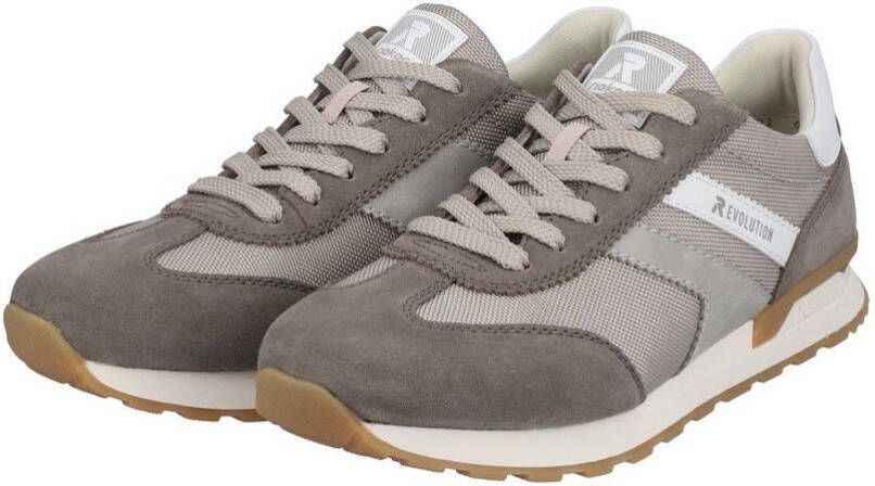 Rieker EVOLUTION Sneakers in materiaalmix vrijetijdsschoen halve schoen veterschoen