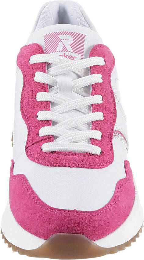 Rieker EVOLUTION Sneakers met uitneembare binnenzool vrijetijdsschoen lage schoen veterschoen