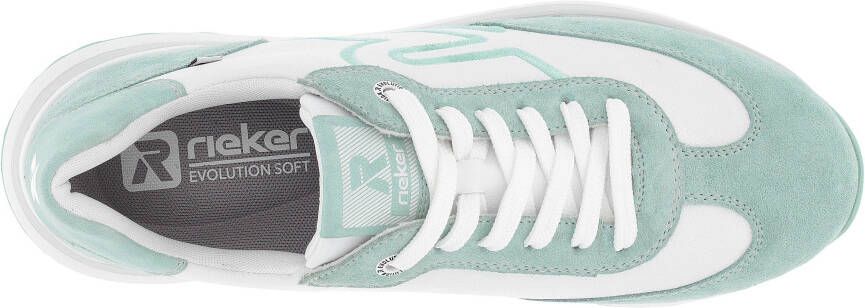 Rieker EVOLUTION Sneakers verwijderbare zachte inlegzool vrijetijdsschoen lage schoen veterschoen