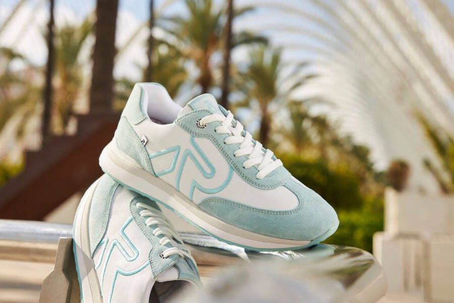 Rieker EVOLUTION Sneakers verwijderbare zachte inlegzool vrijetijdsschoen lage schoen veterschoen