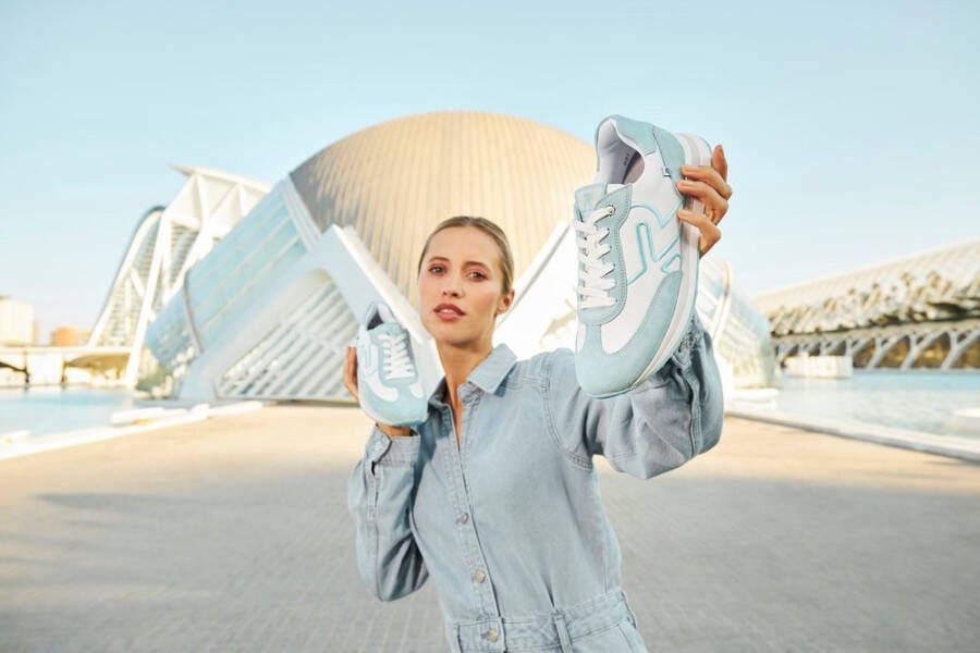 Rieker EVOLUTION Sneakers verwijderbare zachte inlegzool vrijetijdsschoen lage schoen veterschoen