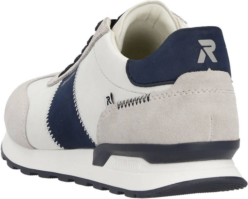 Rieker EVOLUTION Sneakers met gepolsterde schaprand vrijetijdsschoen halve schoen veterschoen