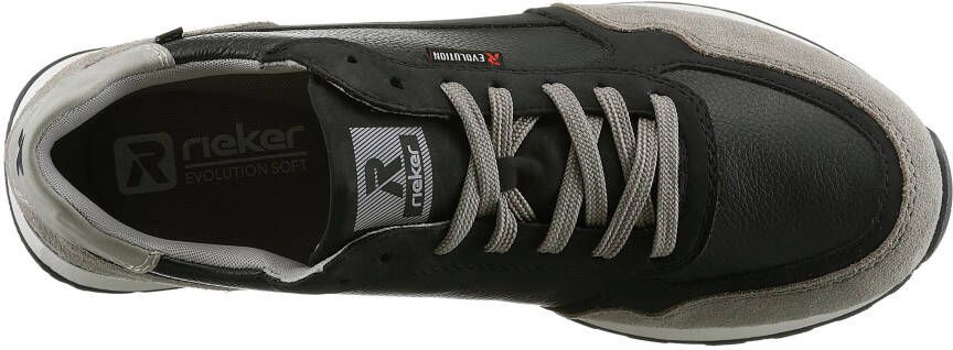Rieker EVOLUTION Sneakers met gepolsterde schaprand vrijetijdsschoen lage schoen veterschoen