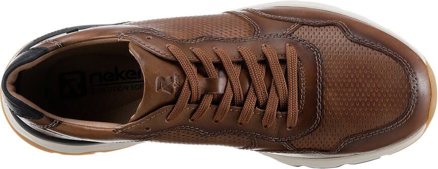 Rieker EVOLUTION Sneakers met gepolsterde schaprand vrijetijdsschoen lage schoen veterschoen
