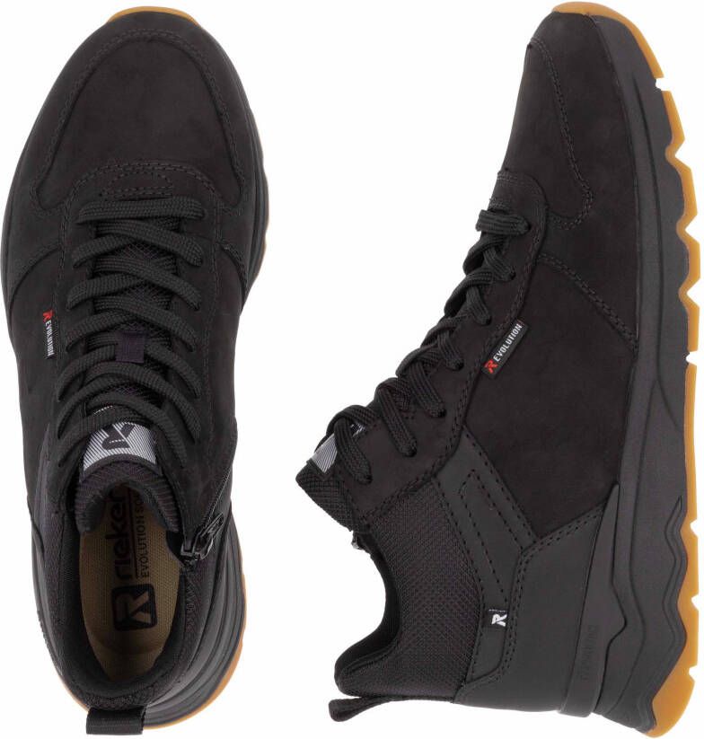 Rieker EVOLUTION Sneakers vrijetijdsschoen outdoorschoen veterschoenen met binnenrits