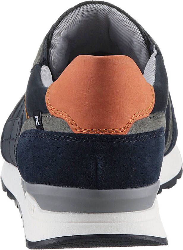 Rieker EVOLUTION Sneakers vrijetijdsschoen lage schoen veterschoen met contrastdetails