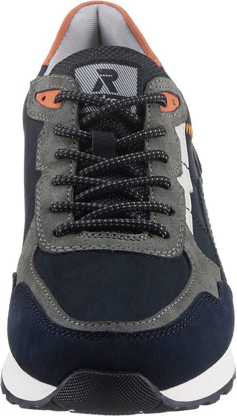 Rieker EVOLUTION Sneakers vrijetijdsschoen lage schoen veterschoen met contrastdetails