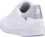 Rieker Witte Elegante Leren Sneakers White Dames - Thumbnail 6