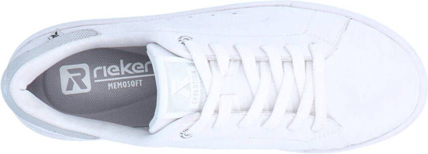 OTTO RIEKER Sport Sneakers in monochrome uitstraling vrijetijdsschoen lage schoen veterschoen
