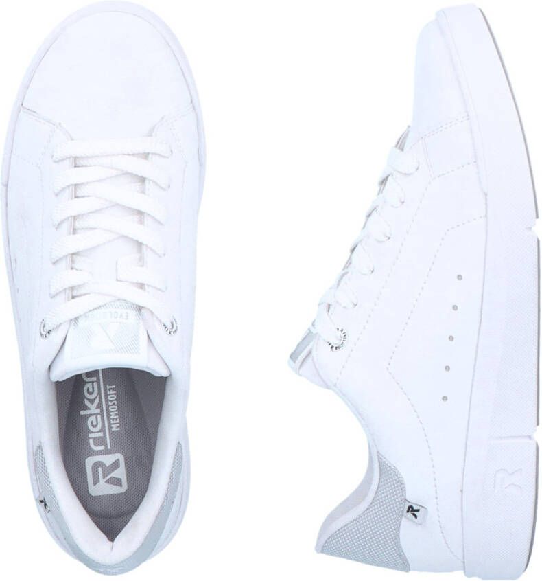 OTTO RIEKER Sport Sneakers in monochrome uitstraling vrijetijdsschoen lage schoen veterschoen